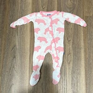 Kickee Pants Bamboo Sea Lion Snap Onesie